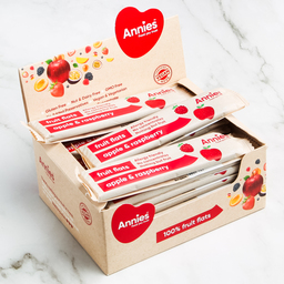 Apple & Raspberry 100% Fruit Flats 30g (30 pack box) - Annies